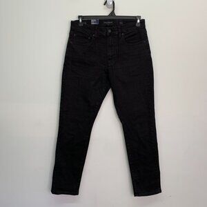Lucky Brand Men's Jeans 412 Athletic Slim Stretch Denim Black Jean Size 32 x 32